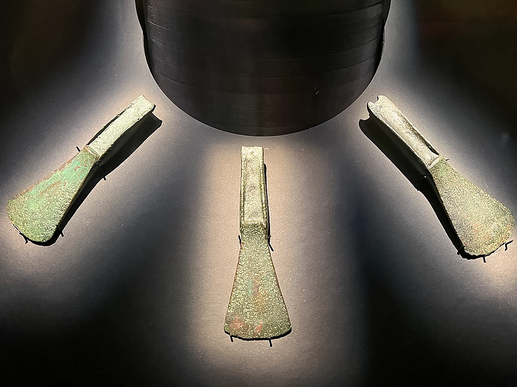 The Bronze Age Golden Hats of Central Europe - Bronze Axes Found with the Schifferstadt Golden Hat